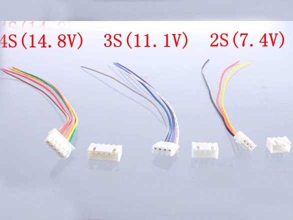 

1000pair/lot 2S1P 3S1P 4S1P JST XH RC lipo Battery Balance Charger Plug 2S 3S 4S 5S by DHL/ Fedex