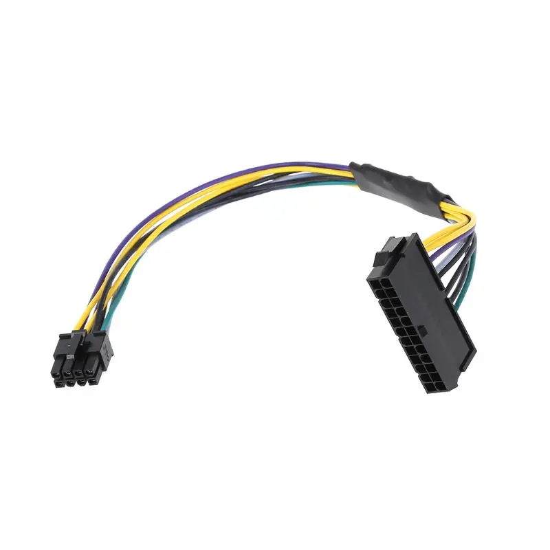 Адаптер питания ATX 24P на 8P кабель переходник провод для Dell 24pin 8pin Optiplex 3020 7020 9020