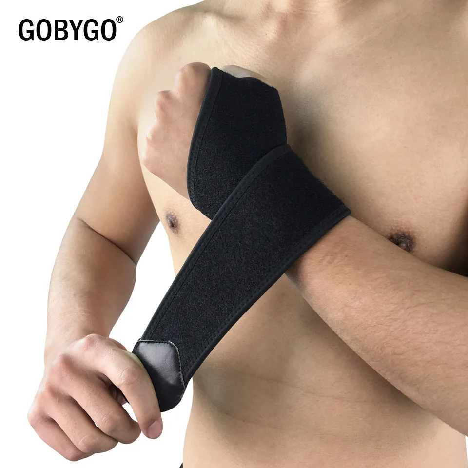 GOBYGO 1 шт. на регулируемом наручном браслете напульсник наручные Поддержка