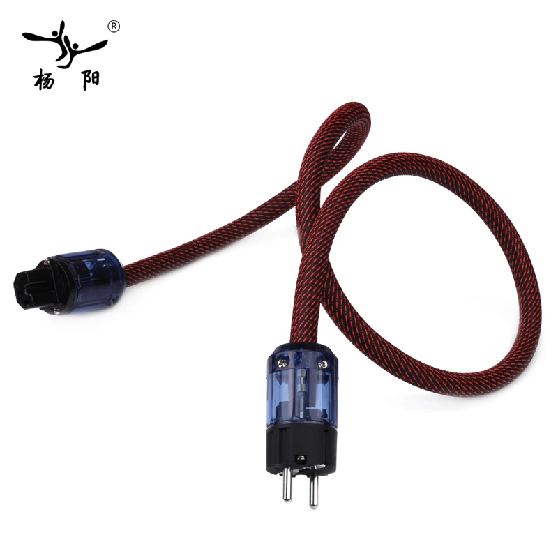YYAUDIO Hifi аудио FP 314Ag кабель питания с ЕС P037E + C037E IEC для hifi видео|hifi audio cable|audio cableaudio video