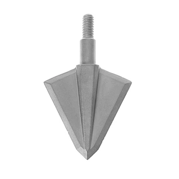 

OOTDTY Profile Broadheads 150 Grains Archery Hunting Shooting 2 Fixed Blade Arrow Steel Profile Broadheads