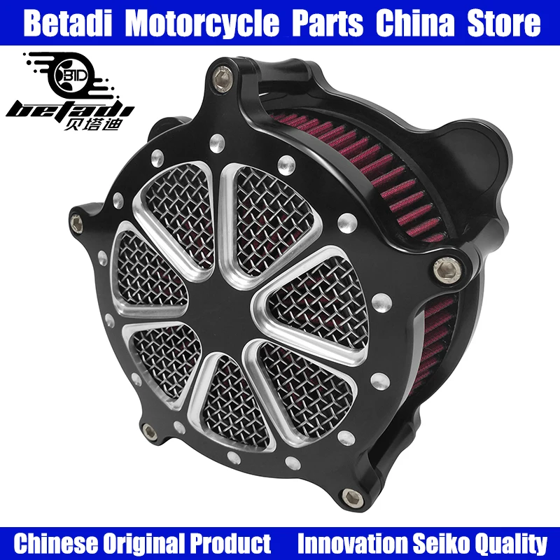 

Motorcycle Air Filters Cleaner Moto Filter CNC Crafts For Harley Sportster Road King Gliding Softtail Dyna Touring Street Glide