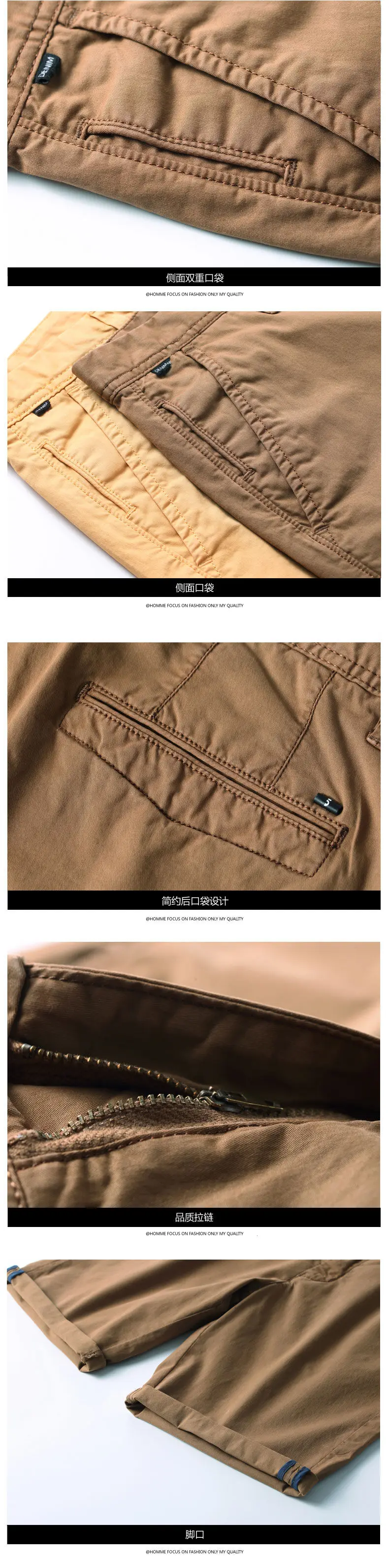 Casual Cotton Shorts Male Summer Quality Solid Travel Shorts Cargo Men Short Sprots Washed Pants Fashion Chinese Clothing Dress 12