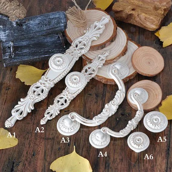 

Chic Drawer knobs Drawer Pull Handle cabinet Handle Drop Pulls Kitchen Door knobs pulls Decorative Furniture Hardware