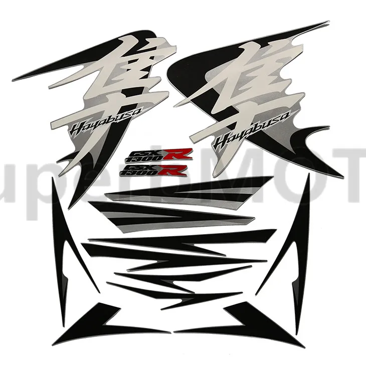 

Motorcycle Accessories Sticker fit for suzuki Hayabusa GSXR1300R GSXR 1300R 2008 Fairing Sticker Kit