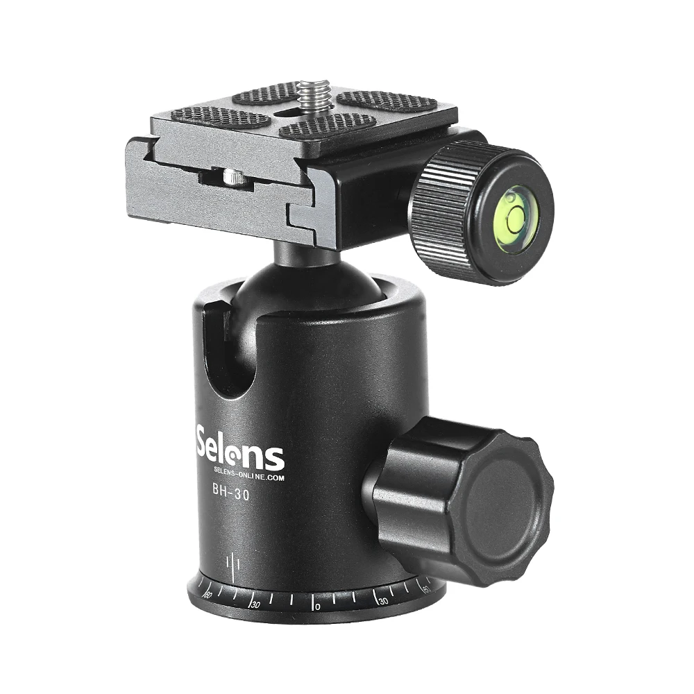F17171 BH 30 Magnesium Alloy Universal Tripod Ball Head 360 Degree