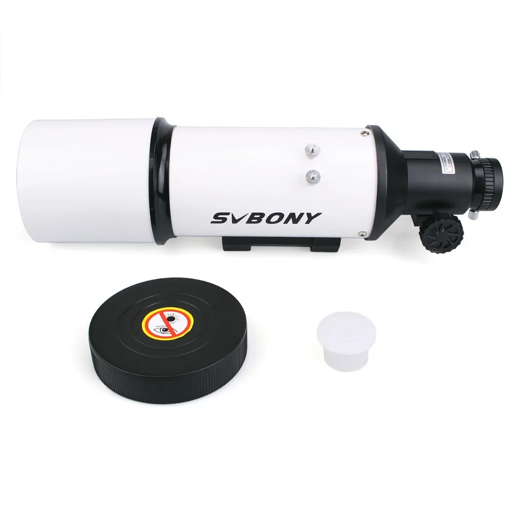 SVBNOY SV20 80mm Compact Refractor Astronomical Telescope Astronomy Monocular Optical Tube Imaging Clear for Guide Star SVBNOY SV20 80mm Compact Refractor Astronomical Telescope Astronomy Monocular Optical Tube Imaging Clear for Guide Star