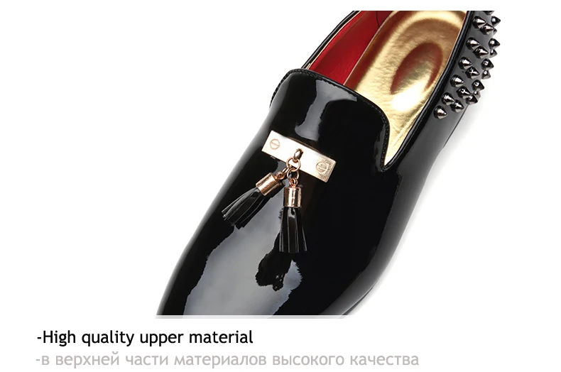 Mens Casual Shoe Wedding Mens Shoes Casual Slip On Red Waterproof Luxury Men Loafers Shoes Gold Fashion Party Shoe Men Plus Size (15)