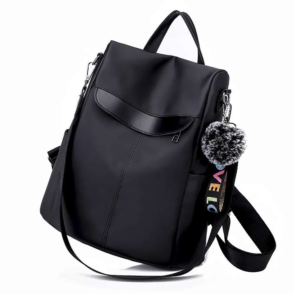 35# женский рюкзак туристический рюкзак тренд дикая ткань Оксфорд сумка большая емкость дорожная Сумка Bolso de mujer K67e/0,8