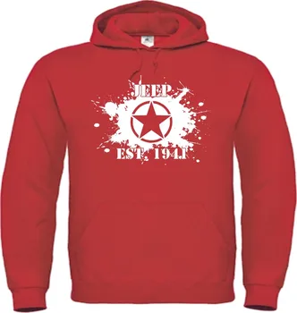 

Kapu Sweatshirt Pullover Jeep Car Logo USA Novelty Tee Dragon Men's Hoodie Hooded Sweatshirt