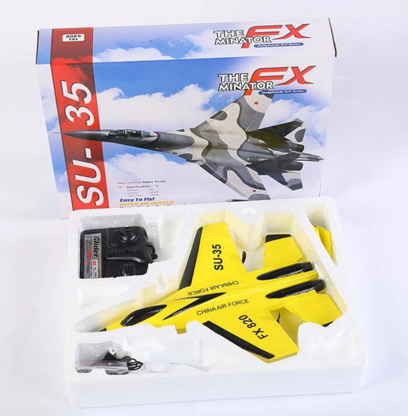 Радиоуправляемый самолет планер 2 4g EPP с неподвижным крылом rc fighter дистанционным