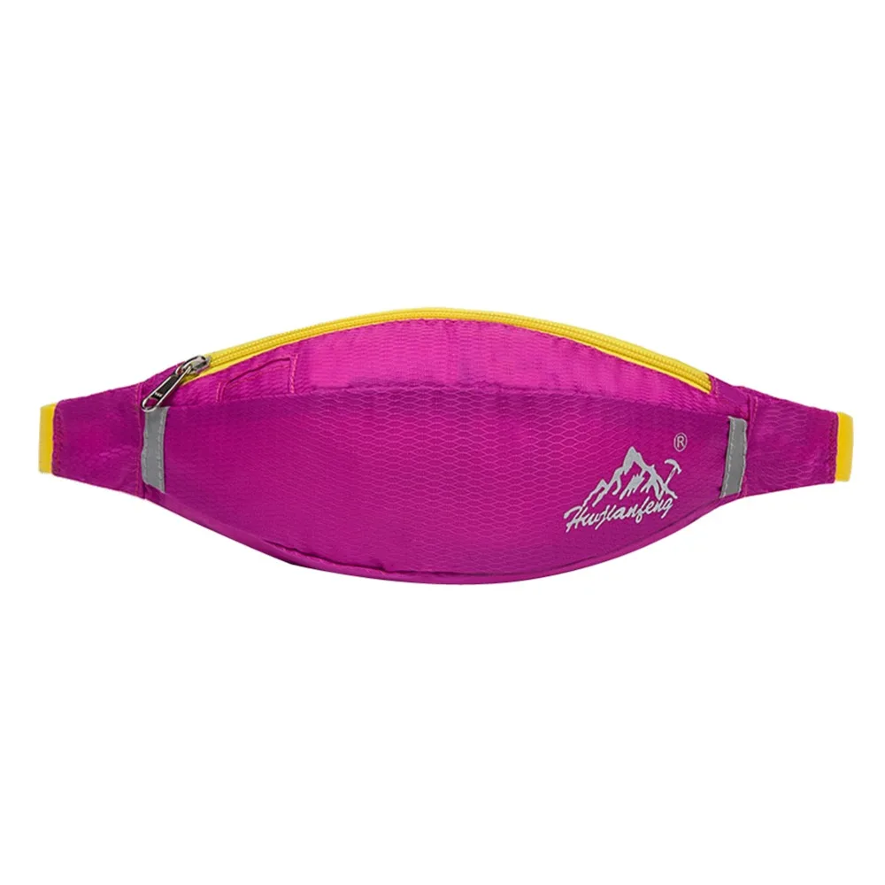 Bolso ajustable Unisex para deportes al aire libre para correr cinturón de cintura paquete de viaje práctico senderismo Zip bolsa dinero teléfono Pack cinturón bolsa deportiva