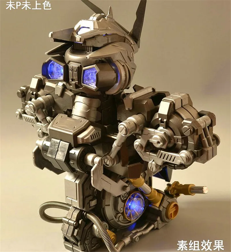 Details about   MK MotorKing model 1/35 MBF-P0X ASTRAY Noir Frame Gundam Bust Head with led 