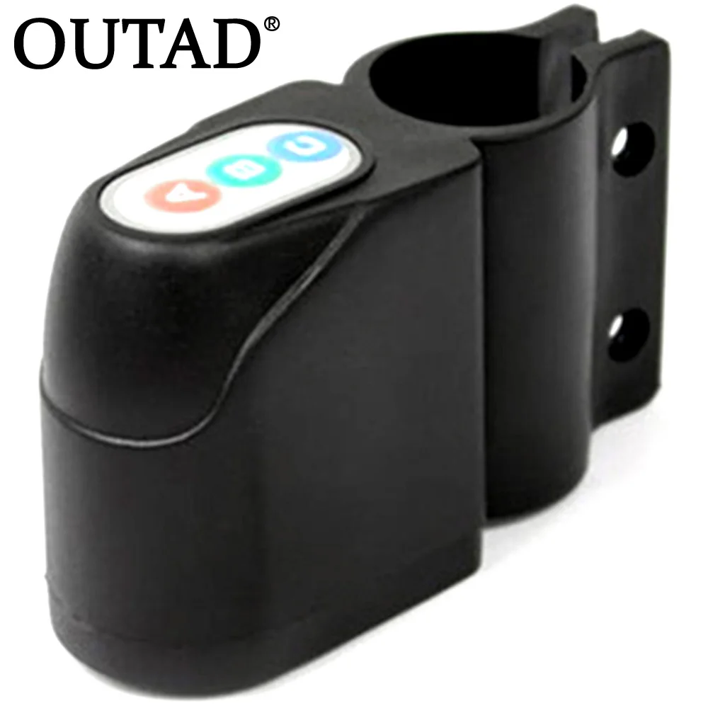 

OUTAD wholesale Bike Bicycle Cycling Security Waterproof Password Alarm Anti-theft Lock Drop Shipping