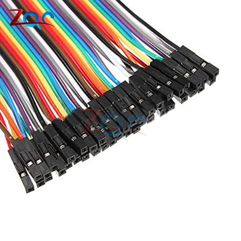 Провода для ардуино. Соединительные провода dupont male-male 40 шт. 1 pin female-male jumper wire. jumper wire 1-pin 2.54-pitch 200mm [10 pcs pack]. разъем дюпон 5 пин для ардуино.