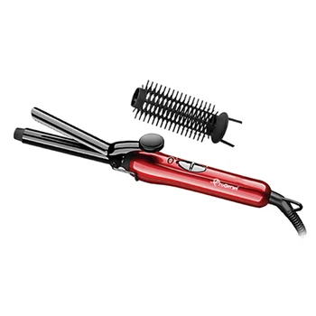 

2in1 professional hair curler wand curling iron hair styling tools hair styler tongs plank corrugation hair crimper electric