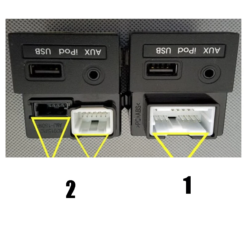

For Hyundai 2011 2012 2013 MISTRA Elantra Accent Solaris USB Reader iPod AUX Port Adapter Assy 96120 1R000RY