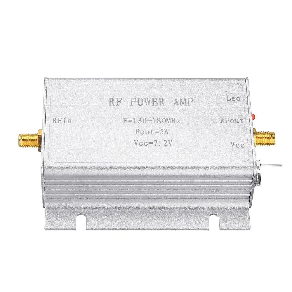 

LEORY 144MHz RF Power Amplifier 5W 7.2V For 130 - 180MHz Wireless Remote Control Transmitters