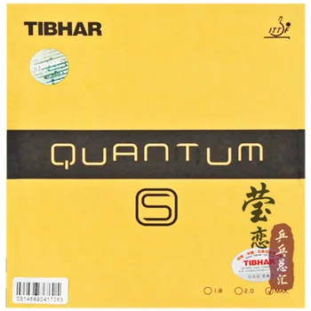 

Original Tibhar quantum-S table tennis rubber with high elastic internal energy sponge for fast attack loop table tennis rackets