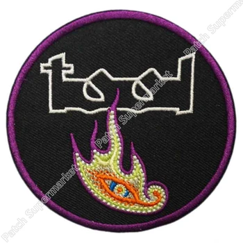 

3" Tool Eye Logo Art American Logo music band Iron On/Sew On Patch Tshirt TRANSFER MOTIF APPLIQUE Rock Punk Badge accessories
