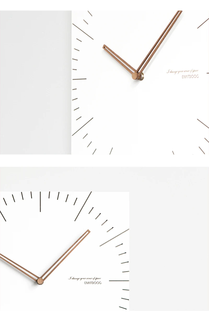  Digit Watch Wall 3d Wall Watch Wood Vinil Clock Silenciador Airsoft Screen Separators Kingdom Hearts Kids Room Clock Home (9)