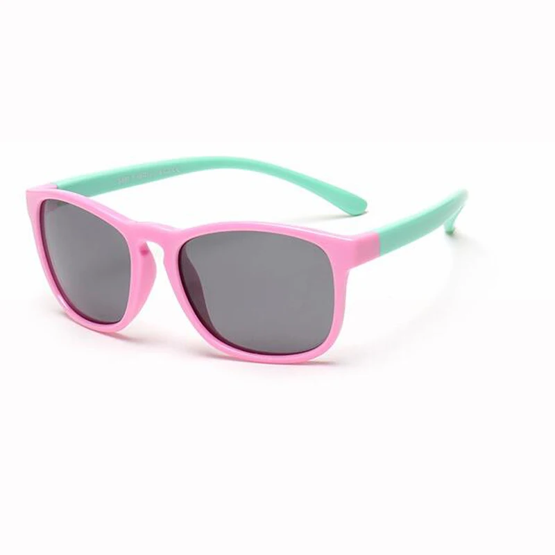 TAC новые модные детские квадратные поляризованные солнцезащитные очки детские Винтажные Солнцезащитные очки для маленьких мальчиков и девочек Polaroid Открытый Goggles891