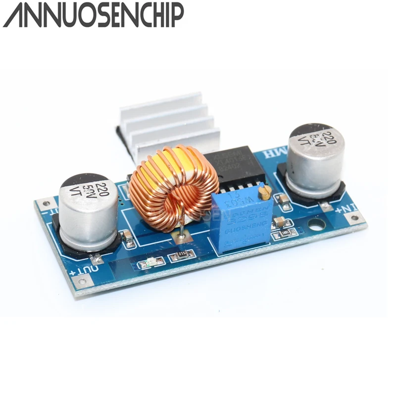 

5A XL4015 XL4005 DC-DC Step Down Adjustable Power Supply Module LED Lithium Charger