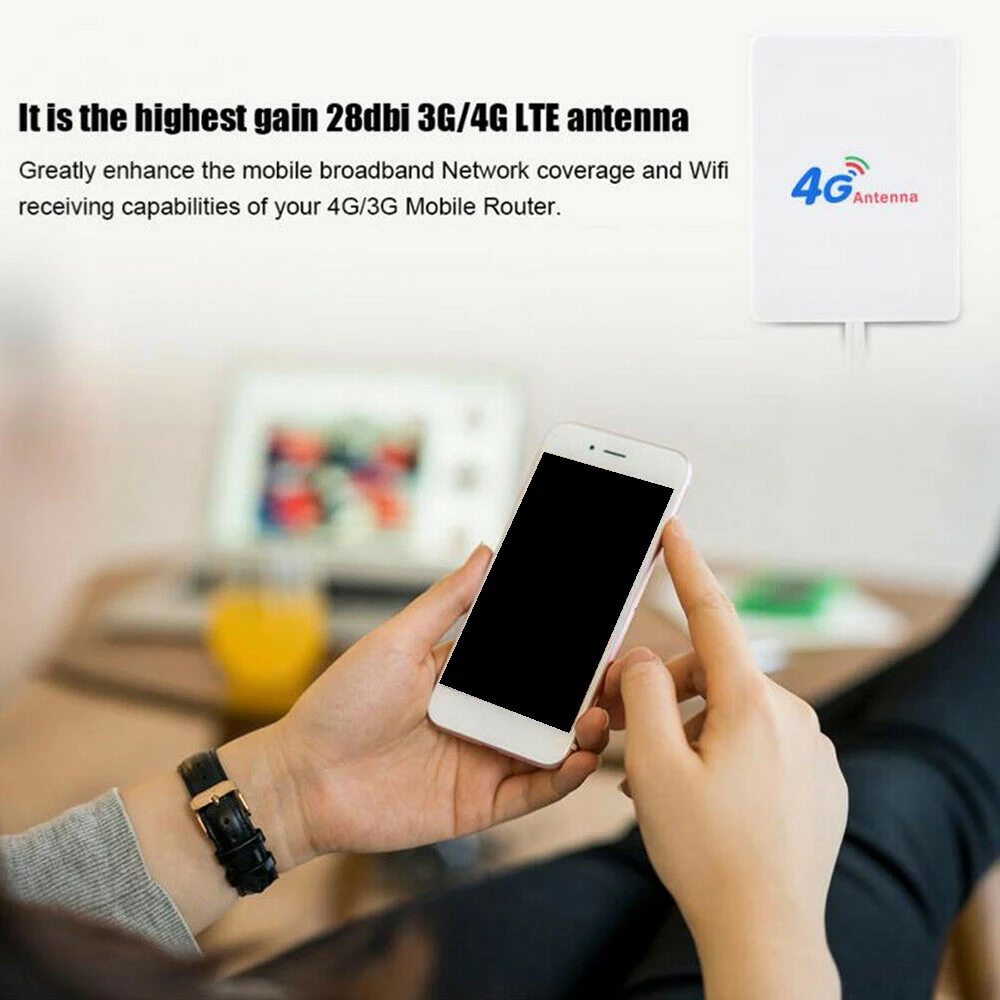 4G/3g WiFi антенна 28dBi LTE антенна усилитель сигнала 4G/3g Мобильный маршрутизатор WiFi антенна SMA/TS9/CRC9 сеть Широкополосная Антенна