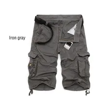 Летняя мужская новая камуфляжная Униформа с принтом с низкой талией мужские шорты модные брендовые повседневные мужские шорты из хлопка с несколькими карманами