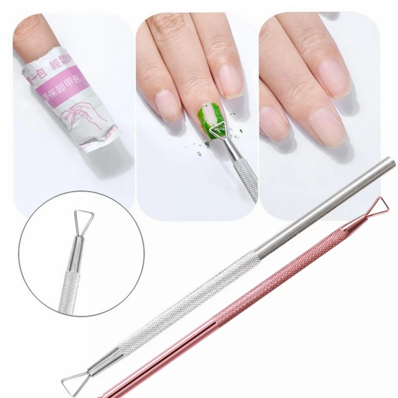 Buy 1 Pcs Nail Polish Remover Tool Stainless Steel