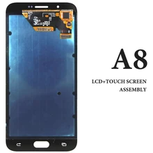 3pcs 5.7” Black White Gold Phone Replacement Display For Samsung A8 2015 LCD Screen A800 A800F Assembly Smartphone Accessories