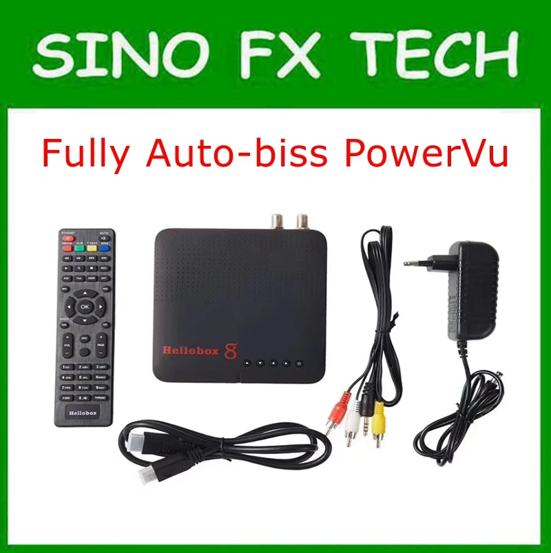 

DVB-T2 DVB-S2 Combo TV BOX Outdoor Play On Android/IOS Mobile Phone Fully Auto-biss, Auto-PowerVu decoder Hellobox 8