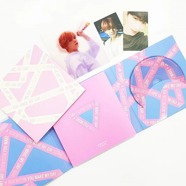 [MYKPOP] ~ 100% Официальный оригинал SEVENTEEN YOU MAKE MY DAY MINI 5 альбом набор CD + фото книга