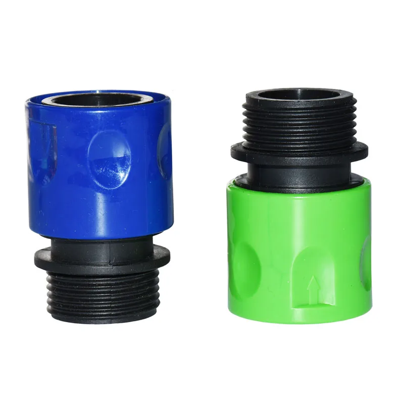 Garden Irrigation 3/4 "Male Quick Coupler Drip Irrigation Fitting Faucet Adapter 20pcs