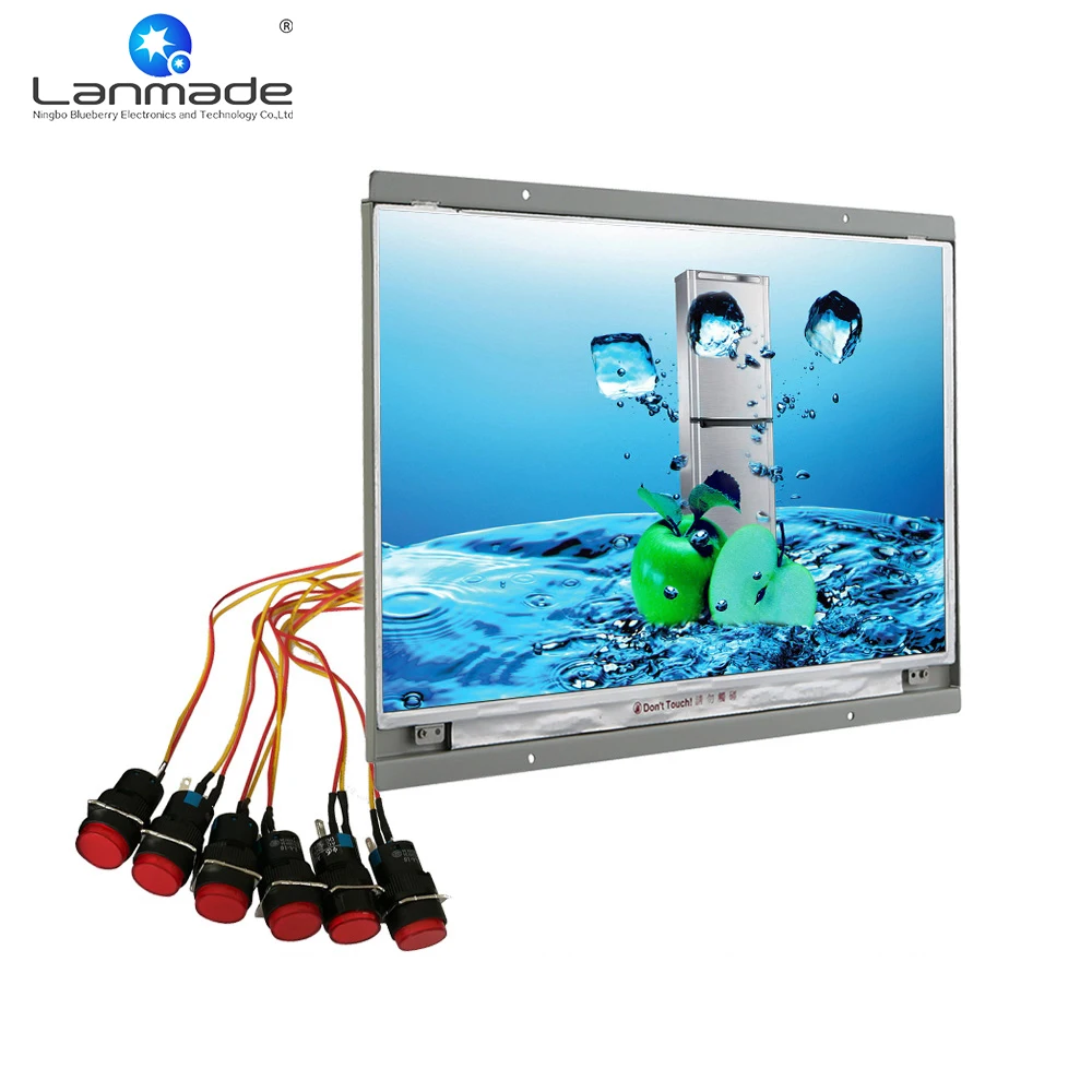 12 В USB SD CF карта 15 6 дюйма открытая рамка full hd цифровая вывеска технология