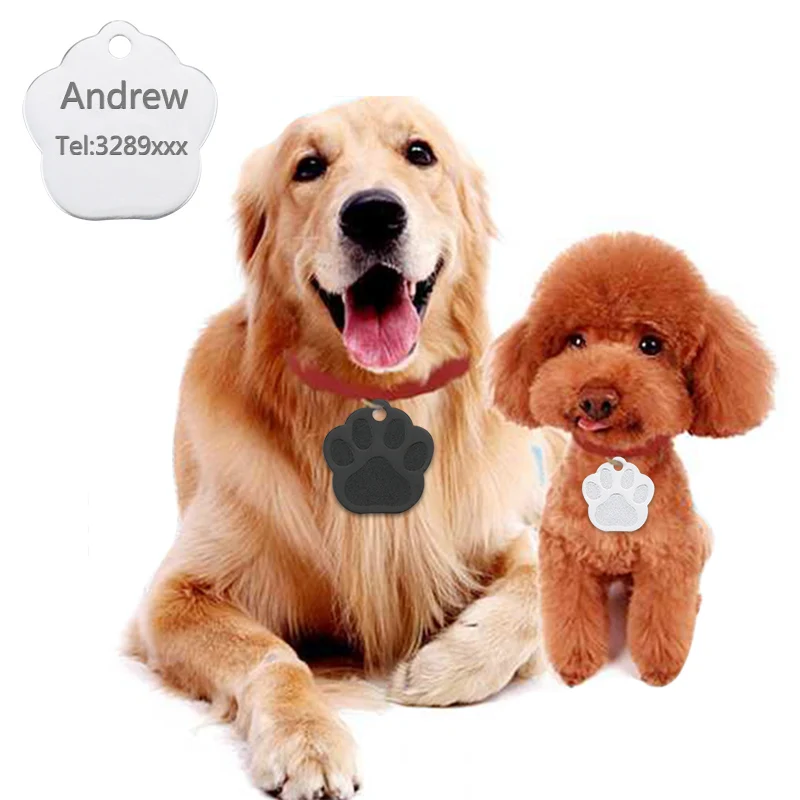 

Pet Customized Dogs Collars Customized Dog Harnesses Personalized Cat Dogs Tag Engraved Collar Dog id Tag ID Name and Phone 30