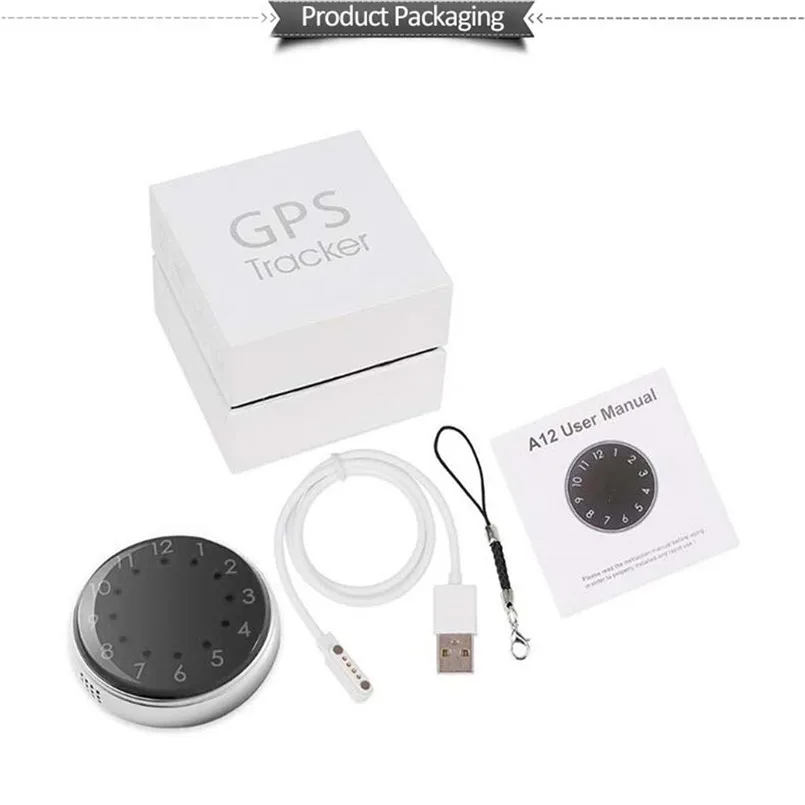 Мини Детский gps трекер карманные часы A12 для взрослых и старше карманные часы локатор устройство слежения SOS будильник голосовой монитор 40MAY15