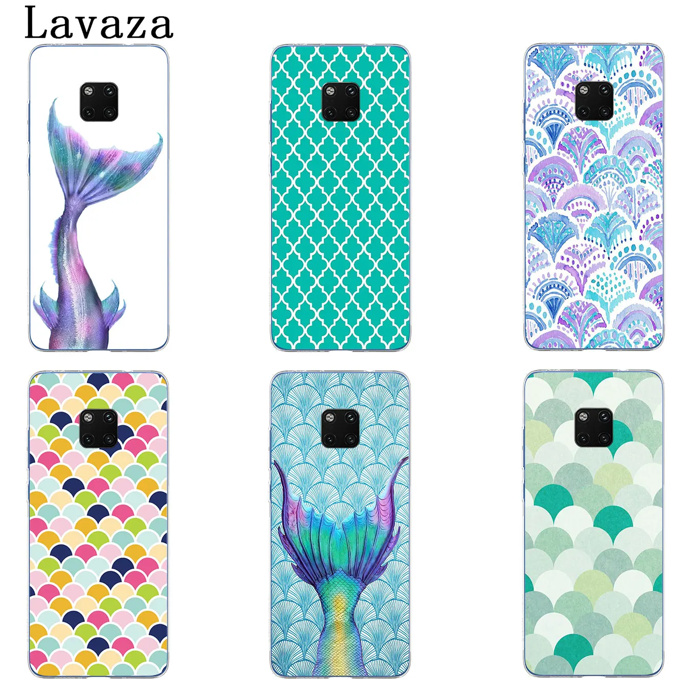 Lavaza цветной чехол в горошек для мобильного телефона с русалочкой Huawei Mate 30 10 20 Pro Lite