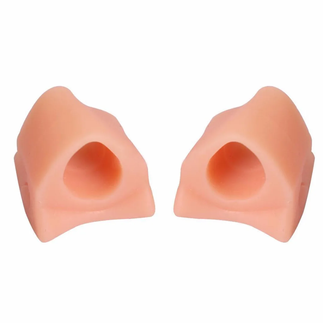 1 Pair Silica Gel Toe Protector Foot Finger Gel Toes Separator Straightener Bunion Hallux Valgus Relief