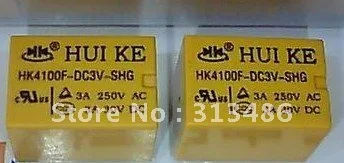 

JRC-21F(4100)3VDC HK4100F-DC3V-SHG PCB relay 6Pin