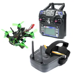 Mantis85 85 мм 6CH 2,4 г RC FPV Micro гоночный Drone Quadcopter RTF 600TVL Камера VTX и двойной антенны 5,8 г 40ch мини видео очки