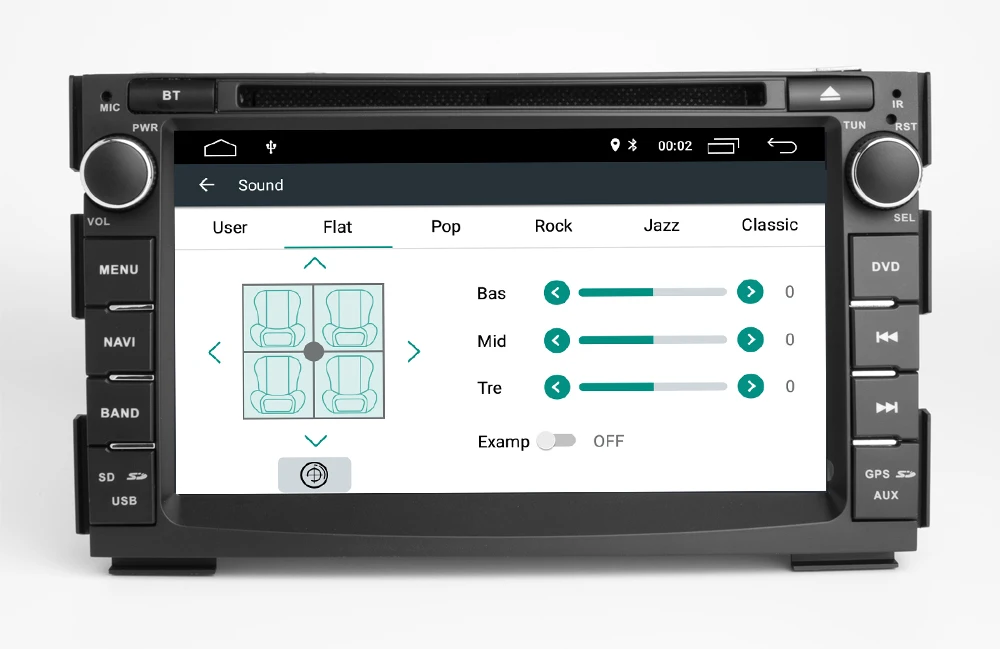 7 дюймовый Android 9 0 четырехъядерный автомобильный DVD GPS плеер для KIA CEED VENGA авто радио