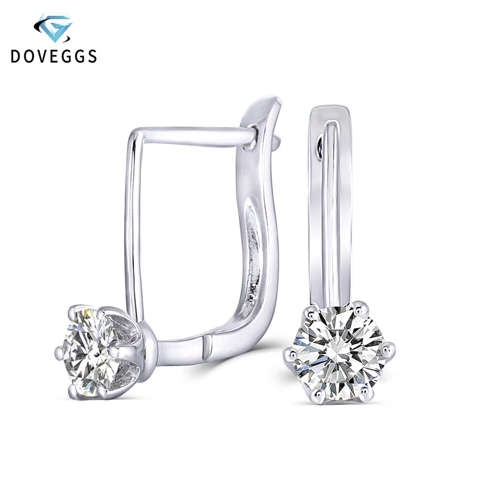 moissanite earrings 1