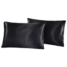 Satin Silk Pillowcase ԱՄՆ / Մեծ Բրիտանիա / RU Չափը Կոշտ Գույն Եվրոպական Բամբակ Շամ Կափարիչ Թագավոր Չափը Անկողնային Համար բարձ