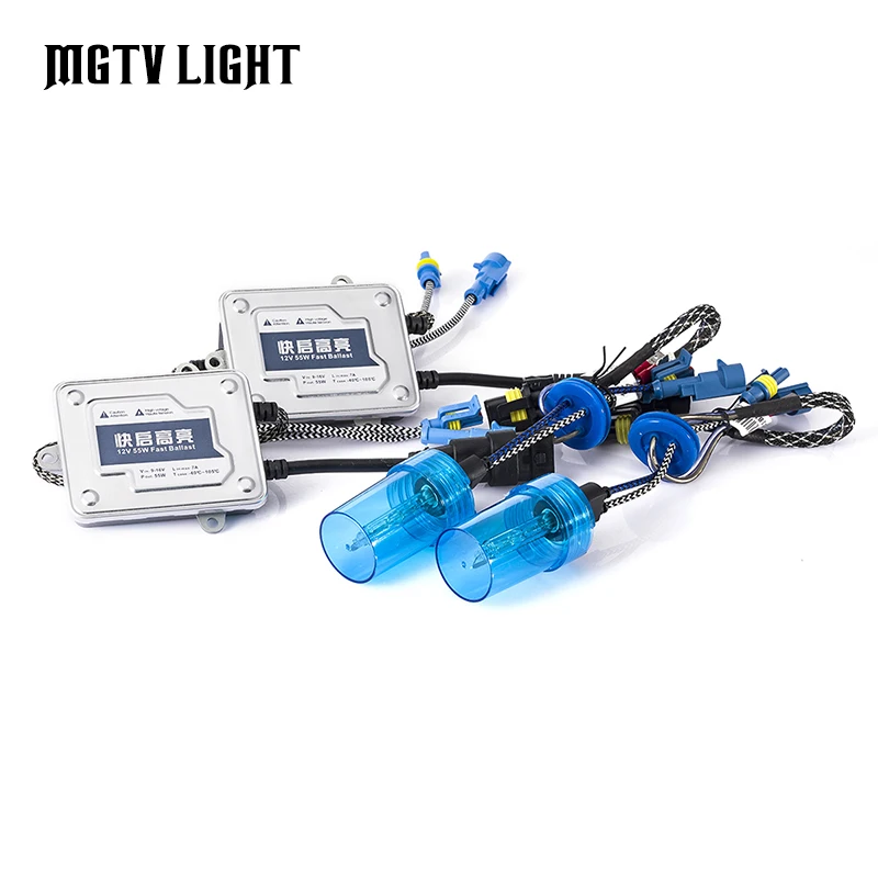 

MGTV LIGHT D2H 9012 H4 55W Car HID Xenon Ballast Bulb 12V Fast Up Highlight Xenon Headlight Bulb H1 H3 H7 H11 H8 H9 9005 9006