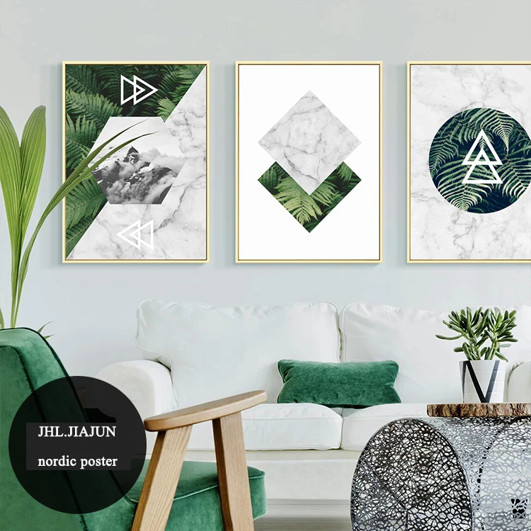 

Abstract Green Marble Veins Canvas Paintings Nordic Posters And Prints Pop Wall Art Pictures For Living Room Home Decor NO Frame