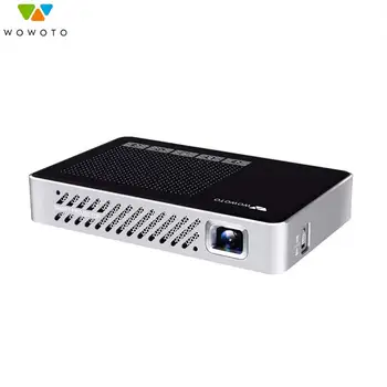 

WOWOTO Android 7.1 Mini Pico Projector 1920*1080 Resolution Wi-Fi Bluetooth LED Projector Portable HD For Home Cinema Projector