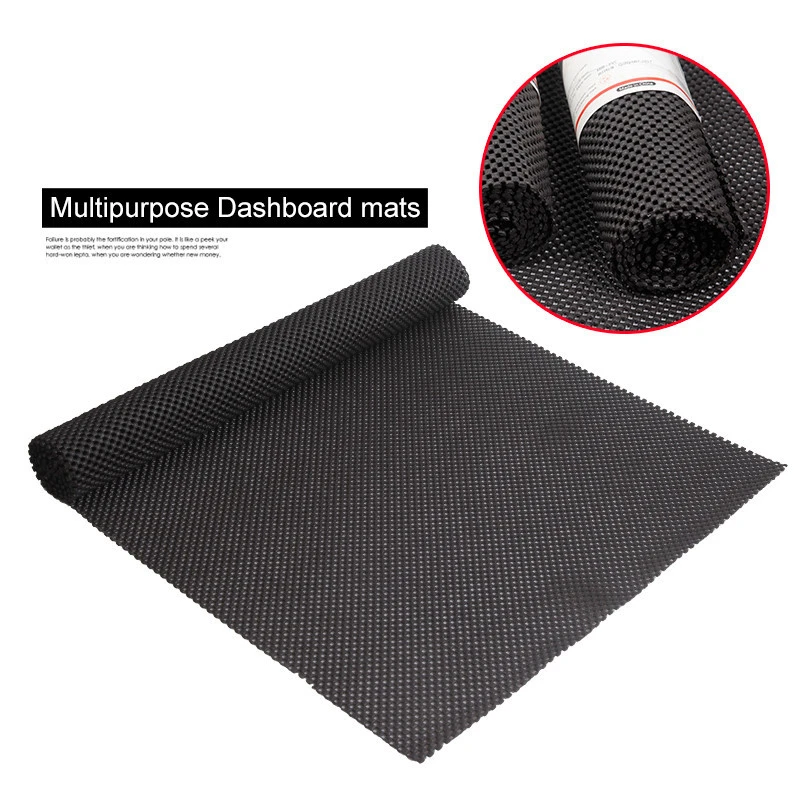 

Car Dashboard Trunk Mat Anti-Slip Pad Outside 150cm*50cm Mesh Fabric PVC Foam Anti Slip Mat