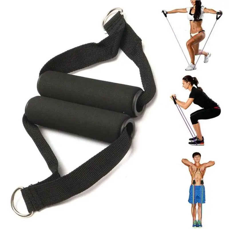 

D Ring Pulldown Tricep Bank Rope Cable Handle V Bar Dip Resistance Exercise Gym Training Arms Strength Fitness Accessories