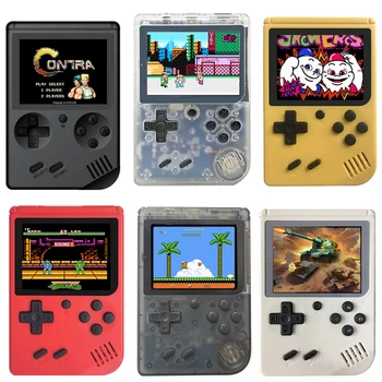 

Video Game Console 8 Bit Retro Mini Pocket Handheld Game Player Built-in 168 Classic Games Gift for Child Nostalgic Player